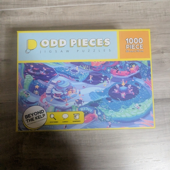 Odd Pieces Company Jigsaw Puzzle - Picture 2 of 10